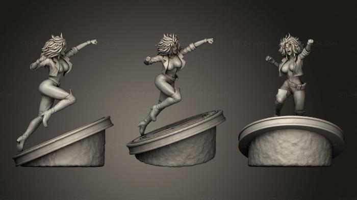 Figurines of girls (Rogue 3, STKGL_1400) 3D models for cnc